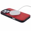 X-LEVEL Bojue-3 Series For iPhone 16 Pro Case Compatible with MagSafe Leather Coated PC+TPU Phone Cover