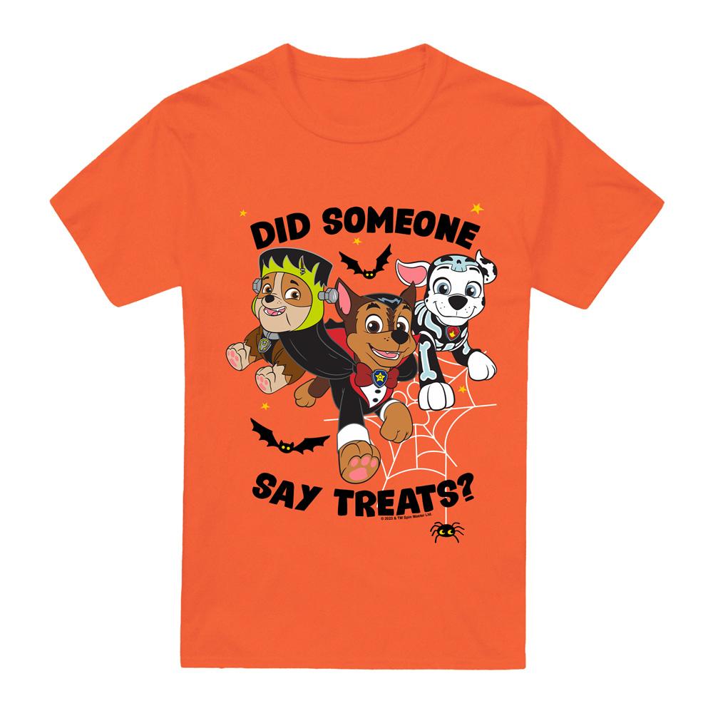 Paw Patrol Mens Pup Treats T-Shirt