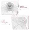 Transparent Outdoor Valve Lock for Water Spigot Faucet Knob Gas Pipe Valve 25-64Mm Heavy Duty Industrial Safety Lockout Device