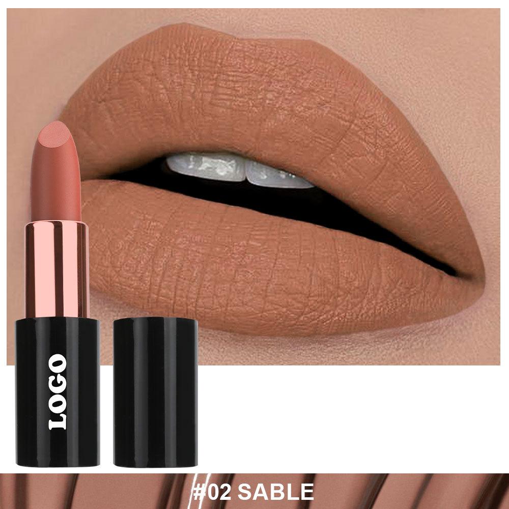 Waterproof and Non-Transfer Matte Lipstick: Long-lasting, No-Fade, No-Stick Formula.