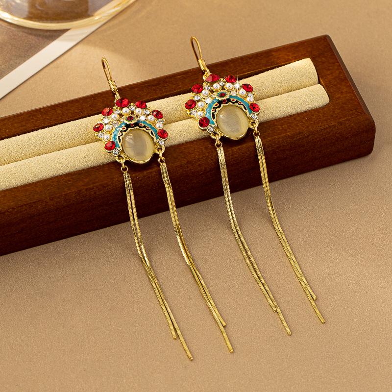 Серьги-кисточки в китайском стиле Хуа Дань - Дизайн  Прощай, моя наложница