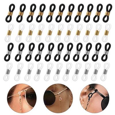Anti-Slip Eyeglass Chain Ends Retainer Spectacle End Connectors Eyeglasses Holder Eyeglass Strap