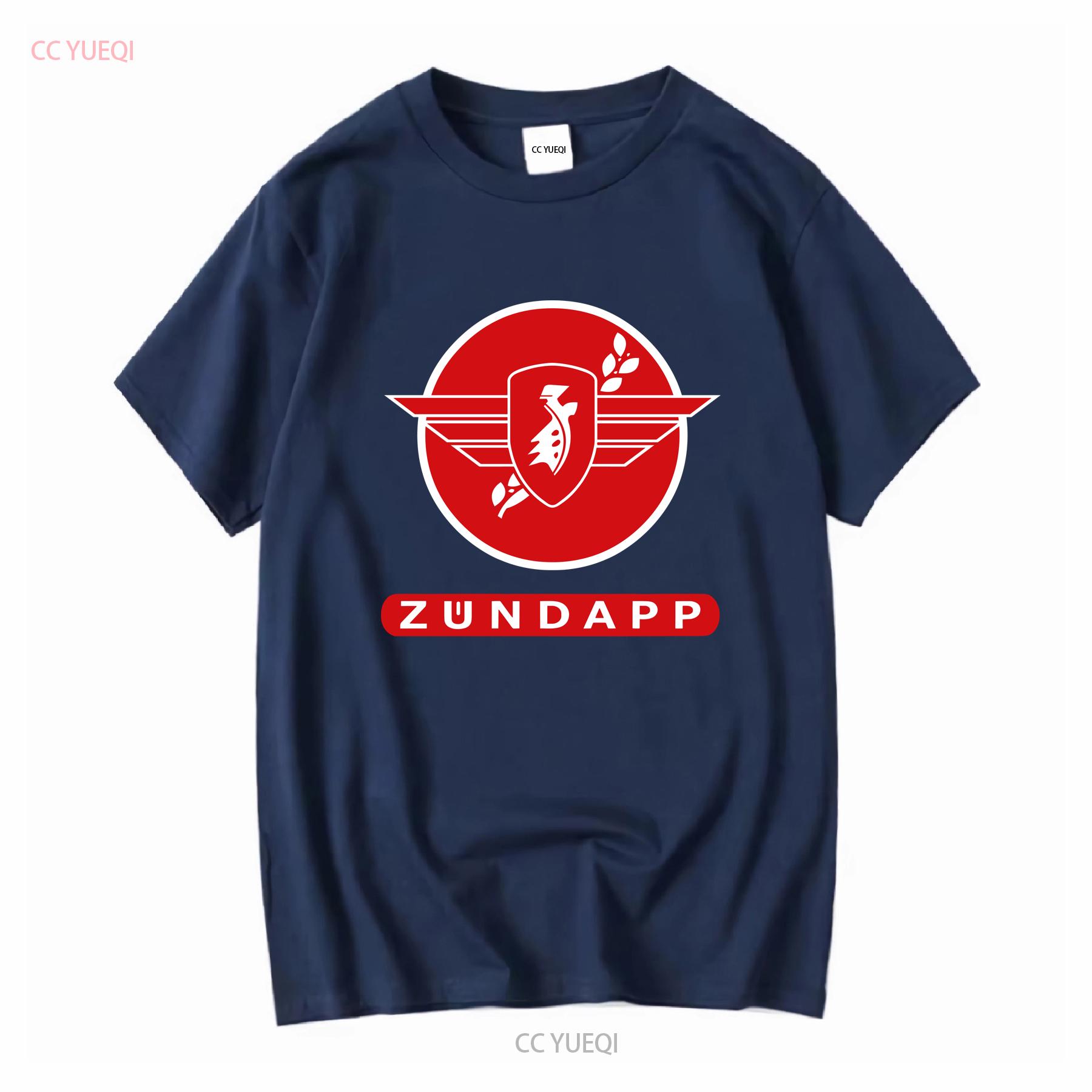 

Zuendapp Classic German Motorcycle Zundapp Logo Patch Black T shirt Size S To 5X vintage Washed Unisex Breathable L