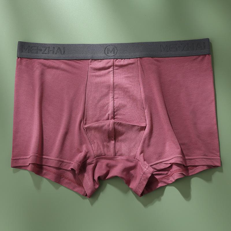 Men's Underwear Elastic Large Size Lightweight Breathable Wear Resistant Underwear Men's Four Cornered Pants