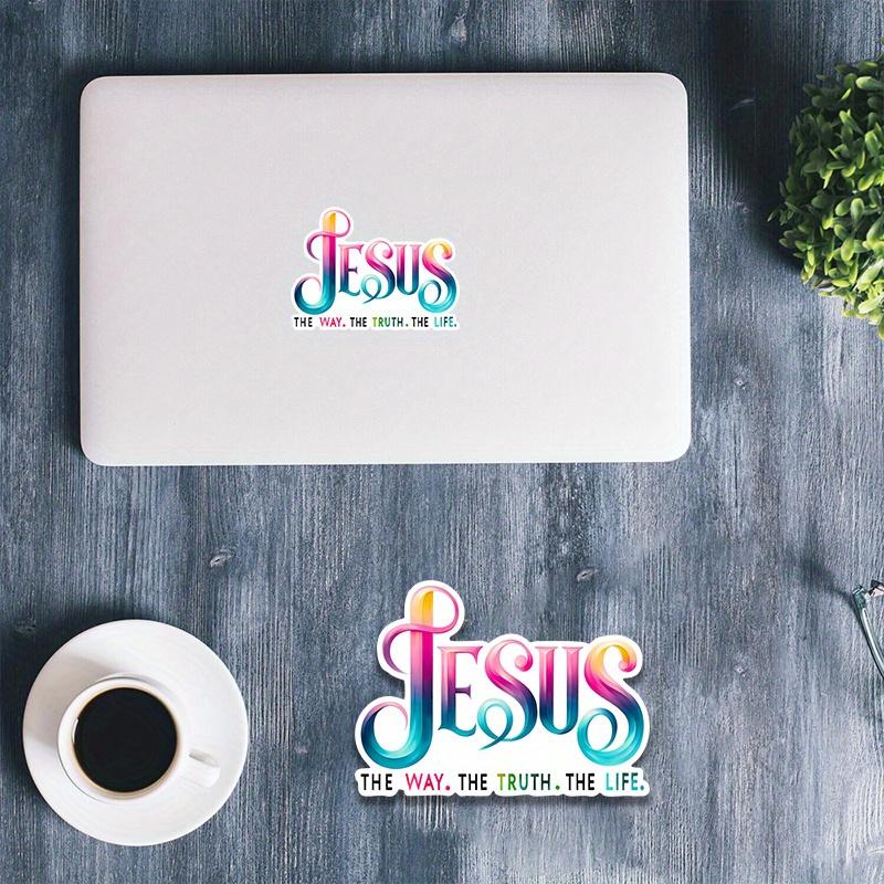 Christian Inspirational Quotations Vinyl Stickers Decals for Water Bottles Laptops Mobile Phone Cases Cars Q136