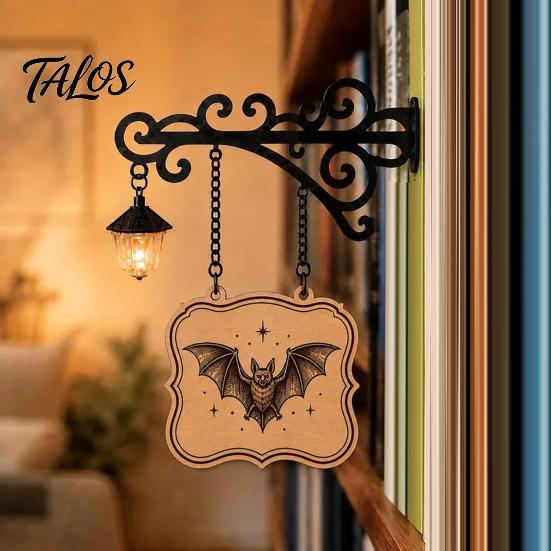 Illuminazione Retro per Libreria Lampada Decorativa con Fermalibri Integrati Lanterna da Biblioteca in Ferro per Angolo Lettura Decorazione Unica per Ufficio Domestico LED Libro