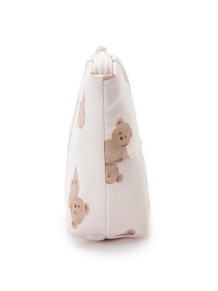 Gelato Pique WhiteDay Bear Print Tissue Pouch PWGB261618 Free Size Women's Pink,