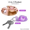 50Pcs Dental Floss Interdental Pick Stick With Keychain Tooth Cleaning Portable 15m Flosser Wire Teeth Oral Care