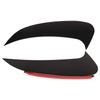 2pcs Rear Bumper Air Vent Spoiler Left Right Glossy Black Replacement for Mercedes?Benz C?Class