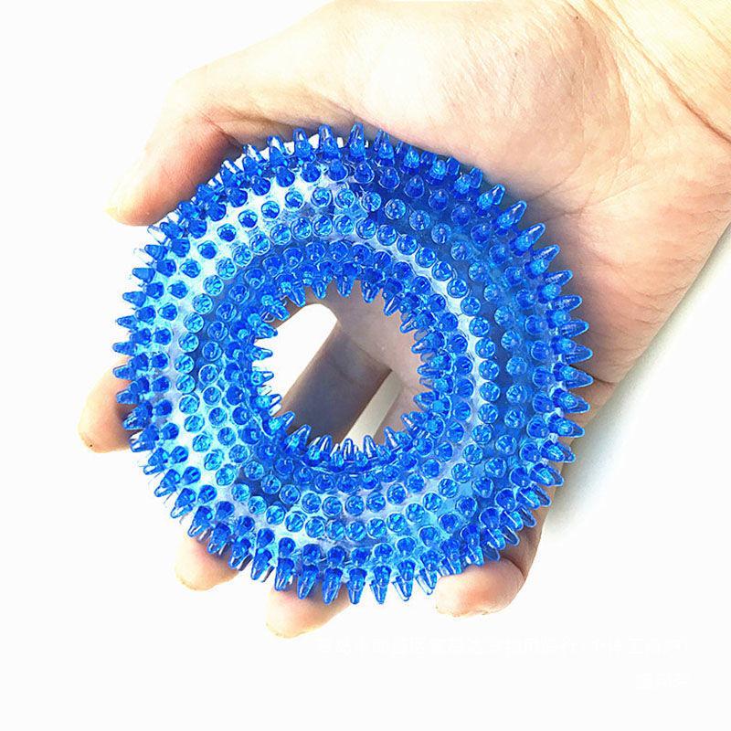 Squeaky Molar Ball: Durable, Bite-Resistant Toy for Medium & Large Dogs