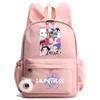Anime Cute K-Pop Printed Backpack Student Teenager Bookbag for Boy Girl Schoolbag Kid Gift Women Large Capacity Travel Bag Mochila