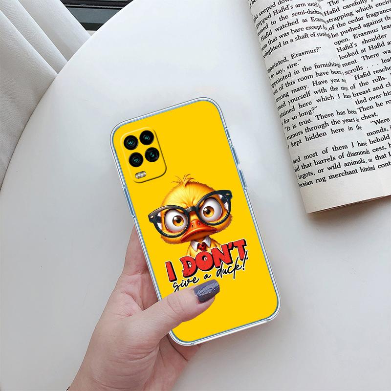DUCK Cartoon Phone Case for Motorola Moto G10 G20 G30 G31 G32 G34 G35 G41 G42 G50 G51 G52 G55 G60 G60S G62 G71 G72 G75