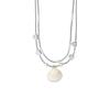 Blue Sea Shell Pendant Necklace: Fresh, Fashionable, High-End Beach Collarbone Design for Women