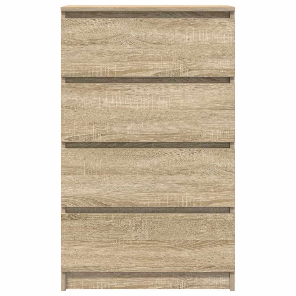 vidaXL Sideboard Sonoma-Eiche 60x35x98,5 cm Holzwerkstoff