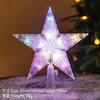 15cm Christmas Tree Decoration Stars Warm White Lights Home Room Decor LED Shining Lamp Xmas Festival TopStar Navidad 1.07in