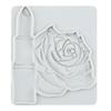 Rose Lipstick Silicone Molds Lipstick Fondant Mold Cake Decorating Tools Cupcake Topper Candy Chocolate Gumpaste Mold