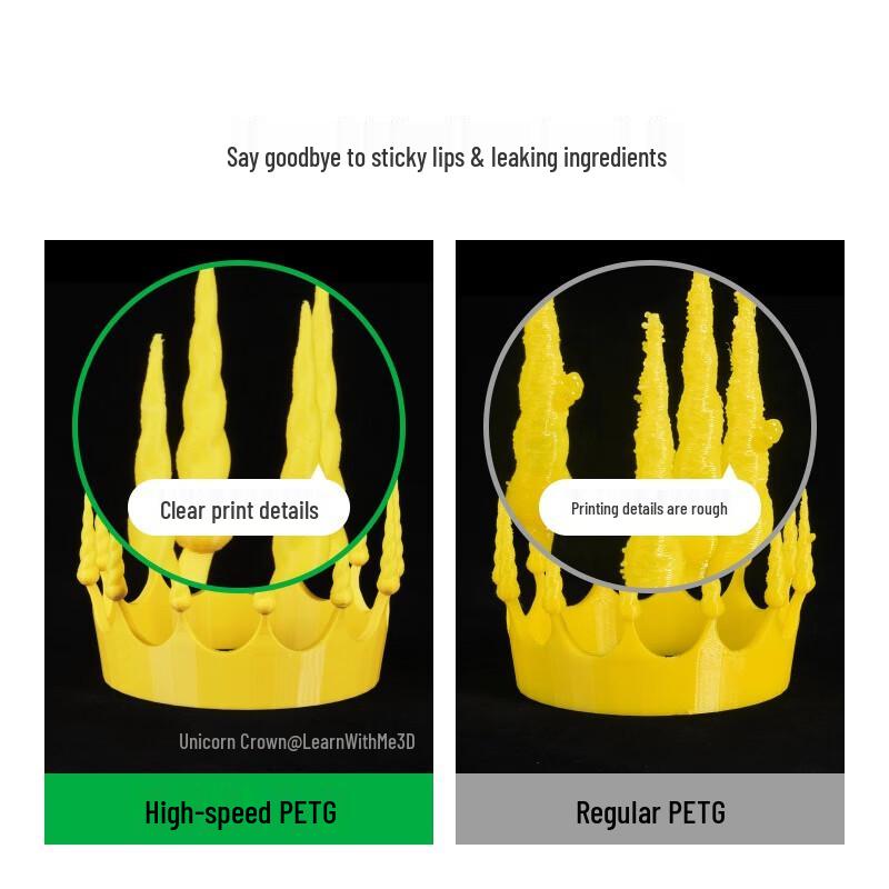 Bambu Lab Høyhastighets PETG-HF 3D-printerfilament
