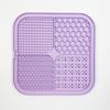 Silicone Pet Slow Feeder Mat with Suction Cup - Non-slip Licking Plate for Dogs and Cats