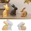 3D-Kaninchenform Silikon Silikon Bastelform Osterhase Silikonform Leicht Für Duftkerzen Heimdekoration Geschenk