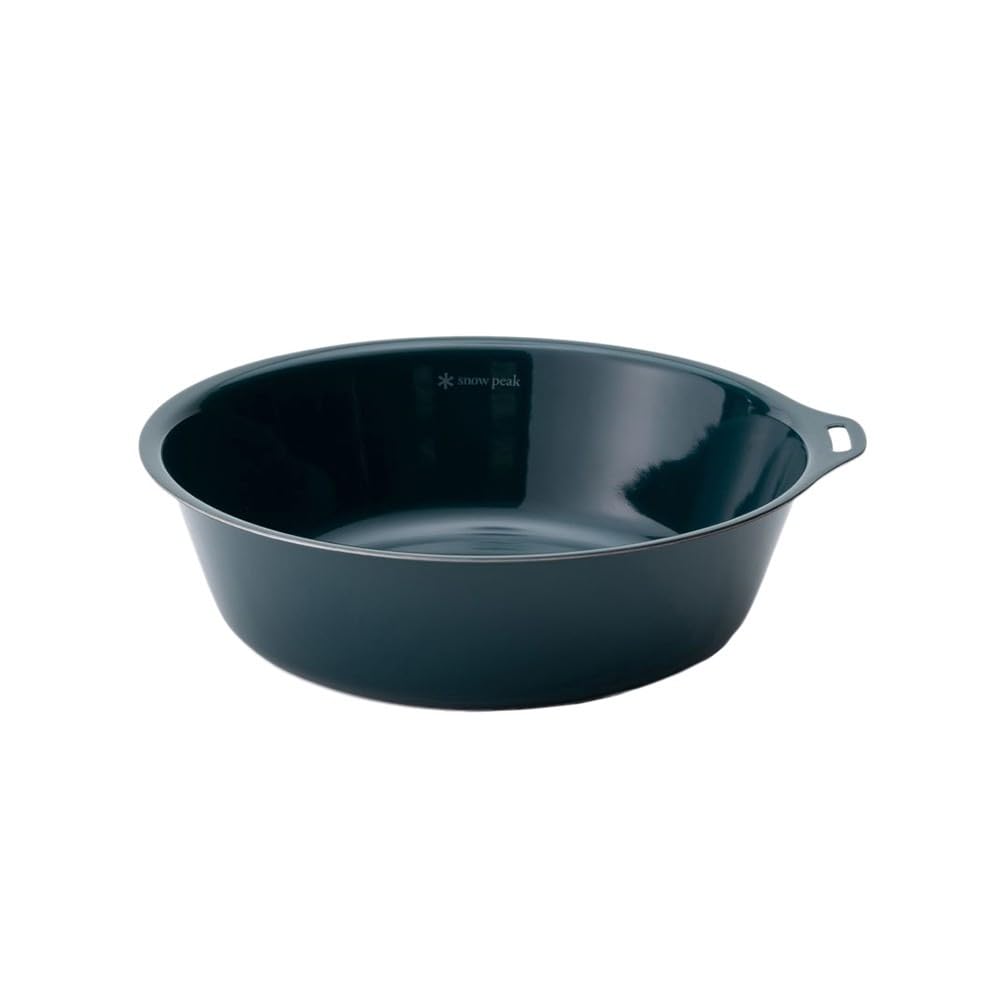 Snow Peak Enamel Bowl 200cm Forest Blue Bowl Plate BBQ Camping Outdoor Picnic LF-065-FB