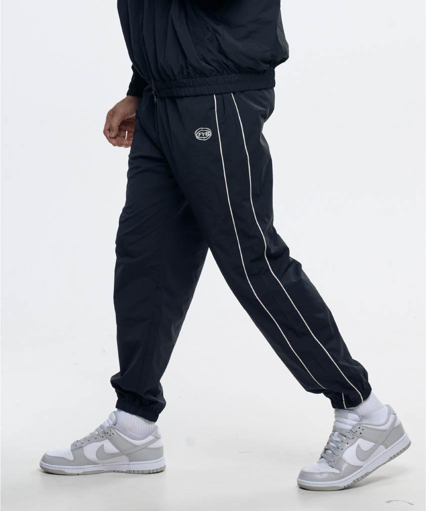 Toleonseu Piping Track Wide Pants