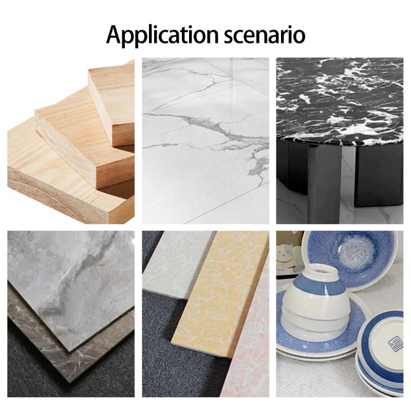 Hexagonal Shank Offset Drill Bit For Wood Glass Ceramic Tile And Concrete With U Shape Helical Flute Design No Water Needed