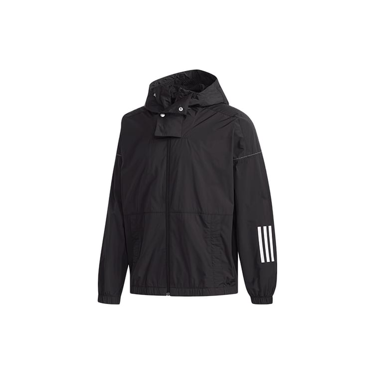 adidas Jackets Men's Black Hooded Moderate Other ED1931