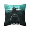 Jaws Th Anniversary Pillowcase Merchandise Printing Cushion Cover Pillow Covers Seat Decor Square Multi Size