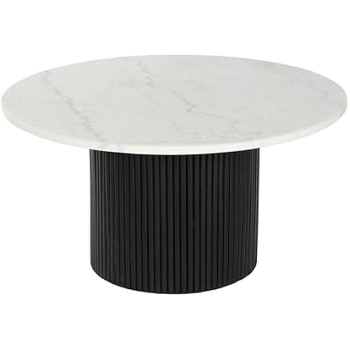 Table Basse - DKD Home Decor - Multicolore - Bois MDF - Marbre - 80x80x42 Cm