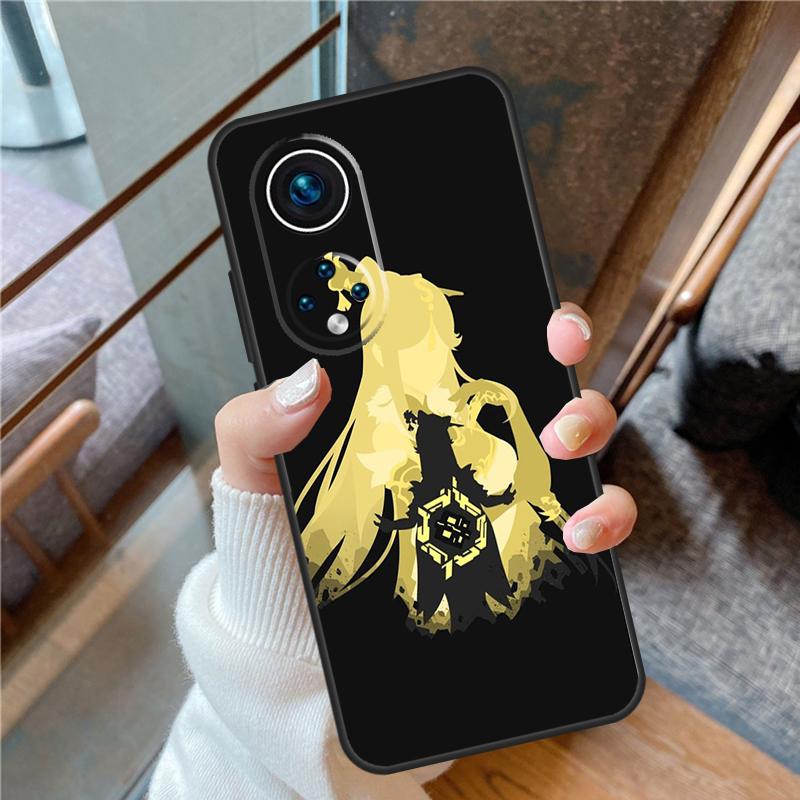 Genshin Impact Game For Honor Magic 7 Lite 5 6 8 Pro Case Cover For Honor X9c X9a X9b X8a X8b 200 400 50 70 90