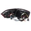 VLAND Full LED Dynamic Tail Lights Cherry Red Lens IP67 Waterproof Fit for MK6 2011-2014