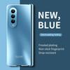For samsung z fold3 Anti-Knock Plating Bag Folding Veske for Samsung Galaxy Z Fold 3 Fold3 telefontilbehør deksel