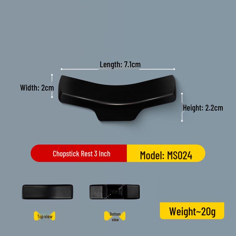 Imitation Ceramic Chopstick Rests & Cutlery Holders