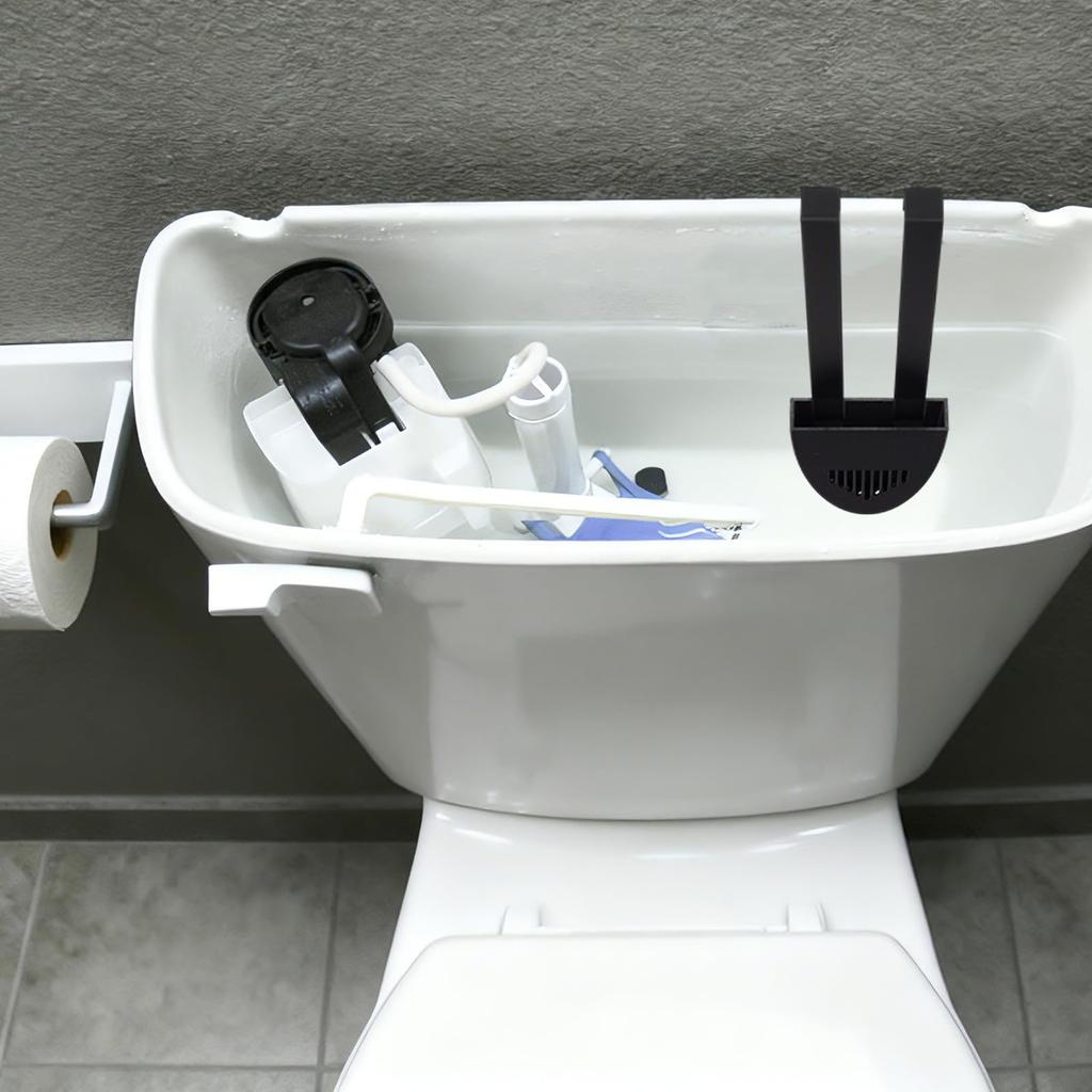 Toilet Tank Cleaner Tablets Holder Organizers Shelf Hanging Toilet Tank Cleaning Tablets Holder for Bathroom Home