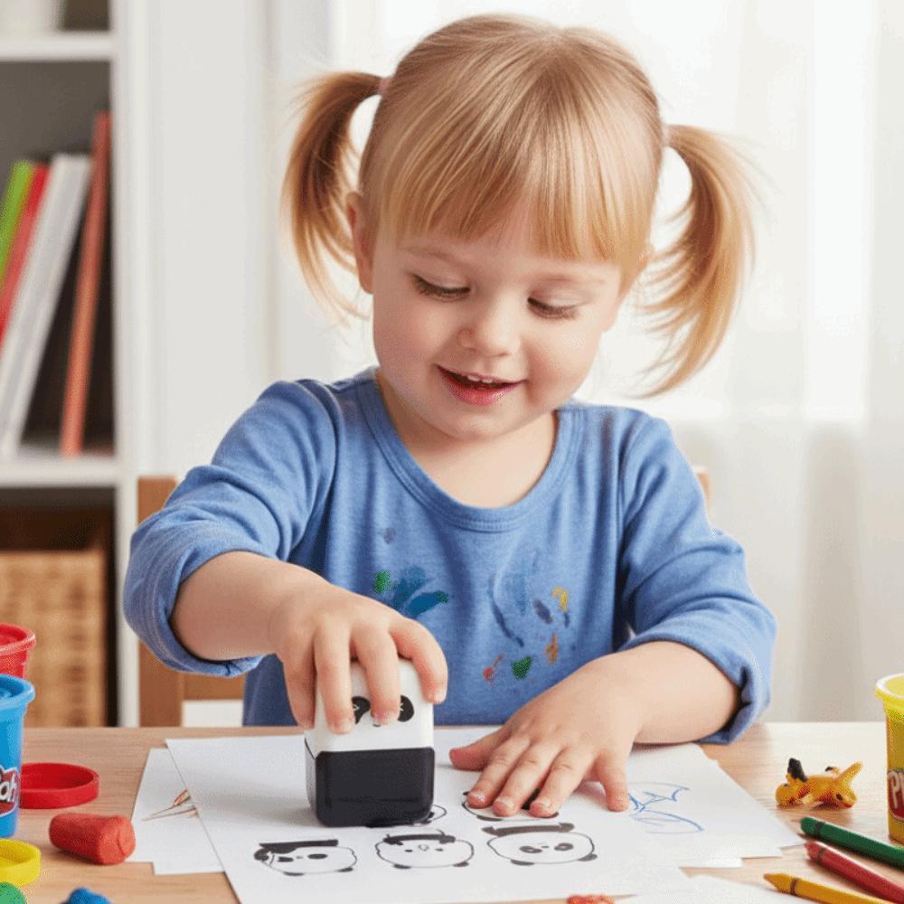 DIY Ruční výroba Zvířata Válečkové razítko Kreslení Doodle Graffiti Malování Graffiti Dárky Hračka Zápisník