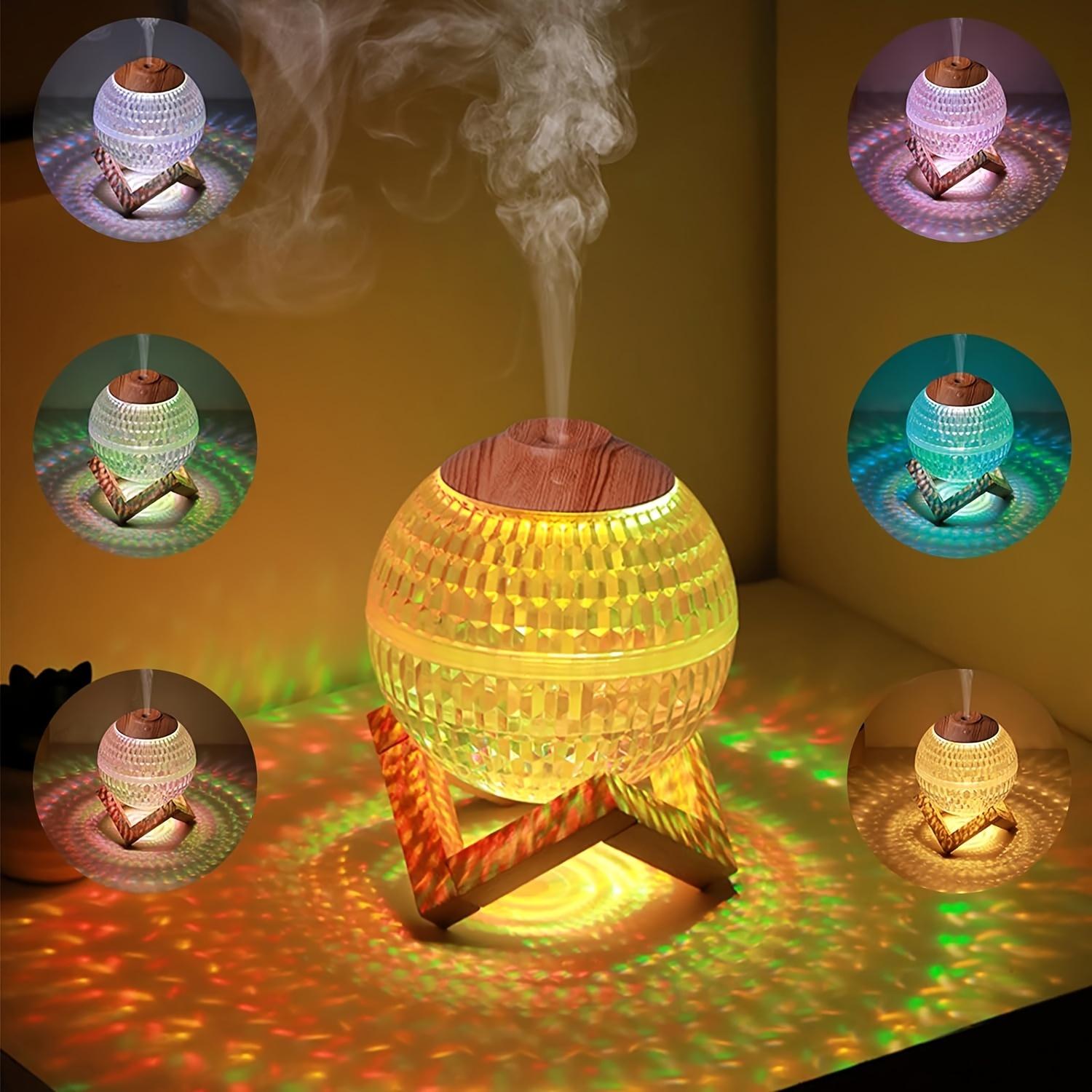 

Увлажнитель воздуха с питанием от USB-порта, с видимым уровнем воды, кнопочным управлением, для эфирных масел - для небольших помещений