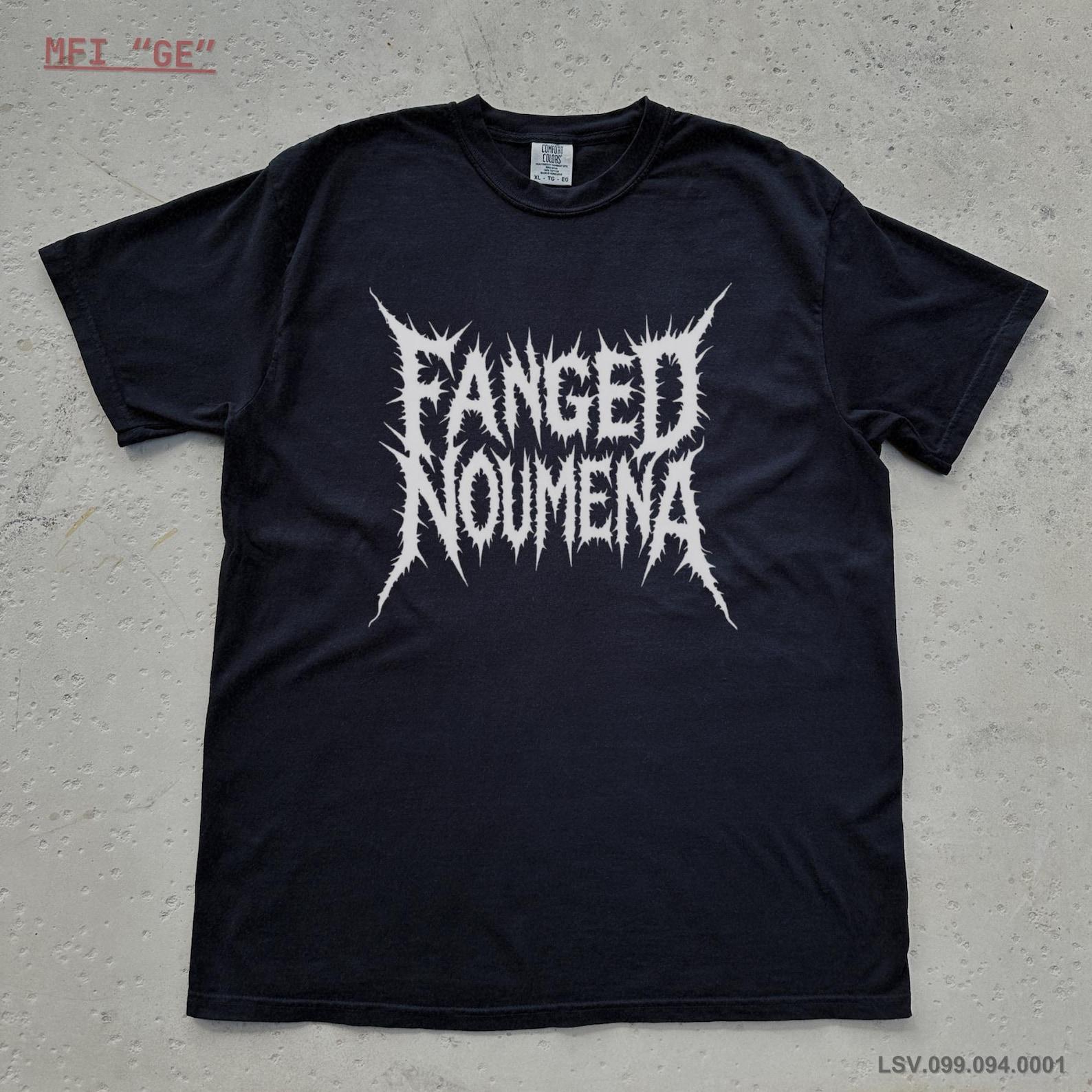 Fanged Noumena | Nick Land Philosophy Band Tee, The CCRU, Kant, Accelerationism, Mark Fisher, Cybernetic Grind, Philosopher Shirt S