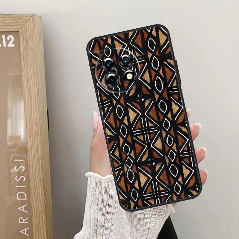 

African Wax Print Design Case For OnePlus Nord 5 CE 2 3 4 Lite N20 N30 OnePlus 15 R 13R 12R 10R 13T 10T 11 12 13 Cover OnePlus Nord N30