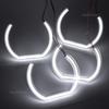Anneaux de feux de jour à LED ultra lumineux de style DTM M4, accessoires de rétrofit pour phares XENON BMW Série 7 E38 1995-2001