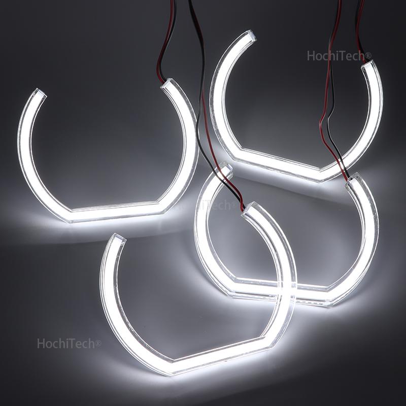 Anneaux de feux de jour à LED ultra lumineux de style DTM M4, accessoires de rétrofit pour phares XENON BMW Série 7 E38 1995-2001