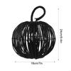 Woven Pumpkins Pendant Artificial Rattan Chandelier Halloween Decoration Ceiling Ornament For Dining Room Bedroom