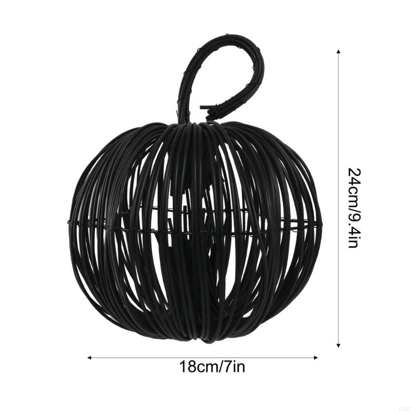 Woven Pumpkins Pendant Artificial Rattan Chandelier Halloween Decoration Ceiling Ornament For Dining Room Bedroom