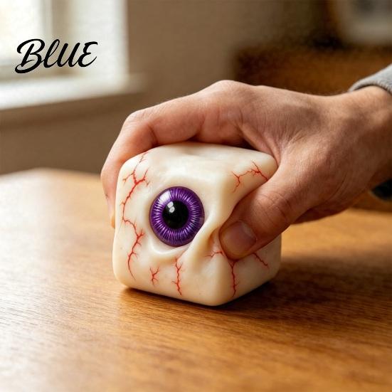 Dekorative Figuren für Schreibtische Halloween Geist Knetwürfel Glitzer Langsam aufsteigendes Fidget Spielzeug Mehrfarbig Verträumte Stress Spielzeuge Weich Dekompression
