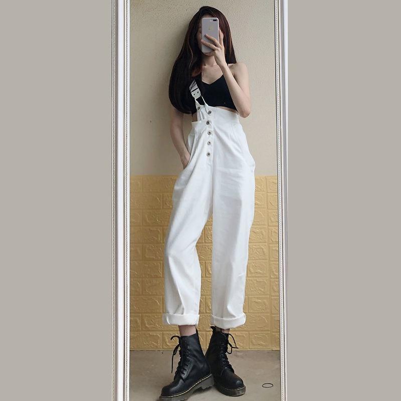 Loose Thin High-waisted Wide-leg Pants 