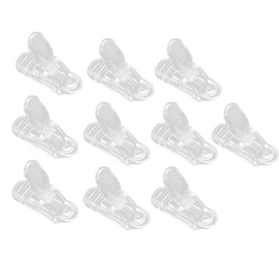 10Pcs Camping Tent Clip Awnings Clip Clamps Tarps Set Clear Clamps Tent Clip