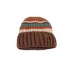 Women's Autumn and Winter New Fashion Letter Knitted Hat Korean Style Versatile Face Showing Small Thickened Head Wool Hat Men