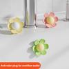 2Pcs Silicone Sink Overflow Ring Easy Installation Bathtub Drain Stopper Flower Shape Sink Overflow Stopper Hotel Spa Accessories
