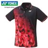 Yonex Kurzarm Spiel Schwarz Größe M Damen Shirt, (007),