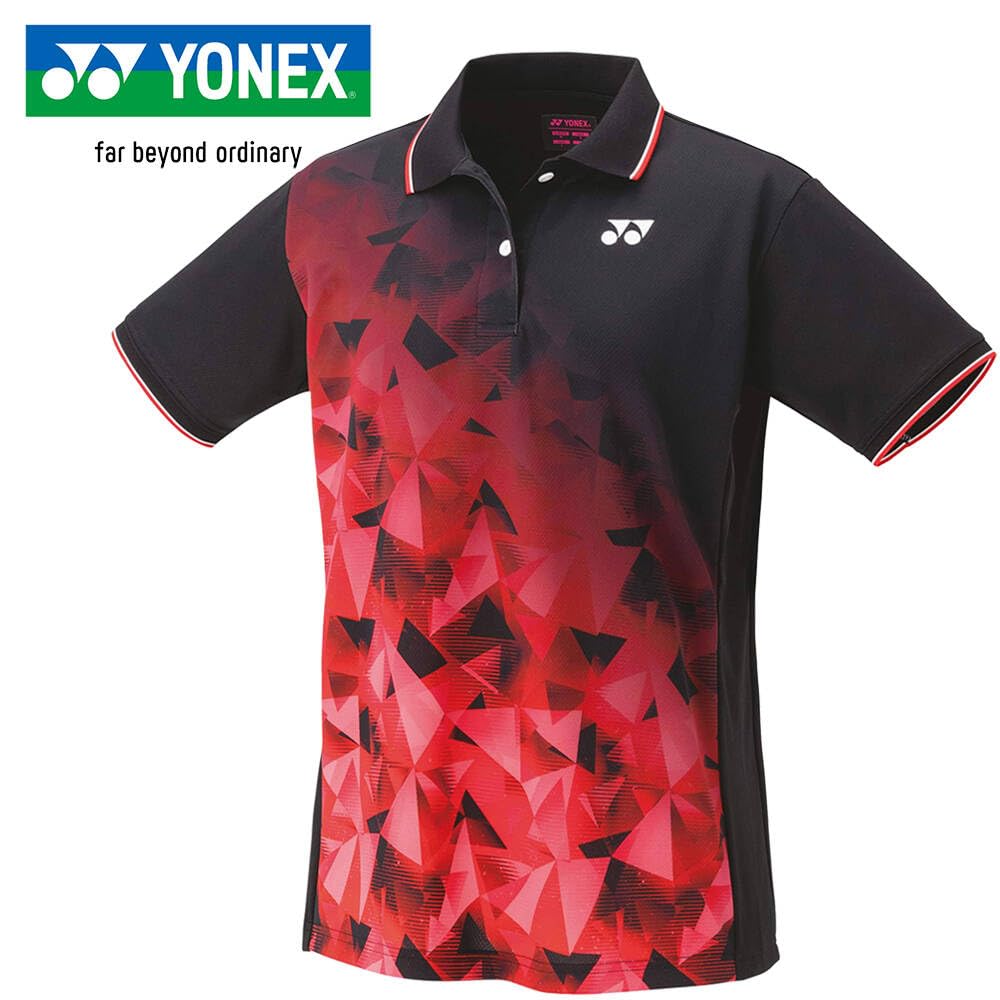 Yonex Short Sleeve Game Black XO Women's Shirt, (007)