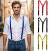 Elastische Y-Rücken Hosenträger Party Bühnenauftritte Metallclip Hosenträger Für Männer Frauen